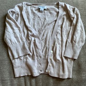 Old navy cropped cardigan